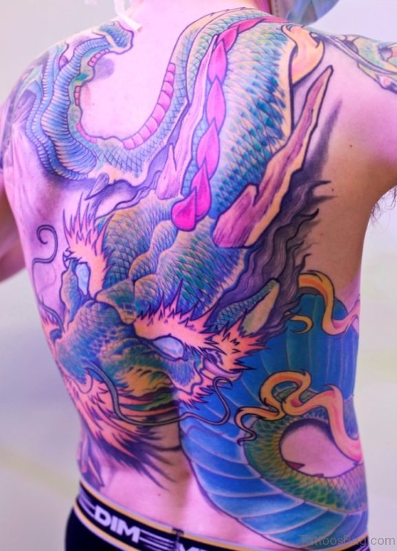 Wonderful Dragon Tattoo For Men