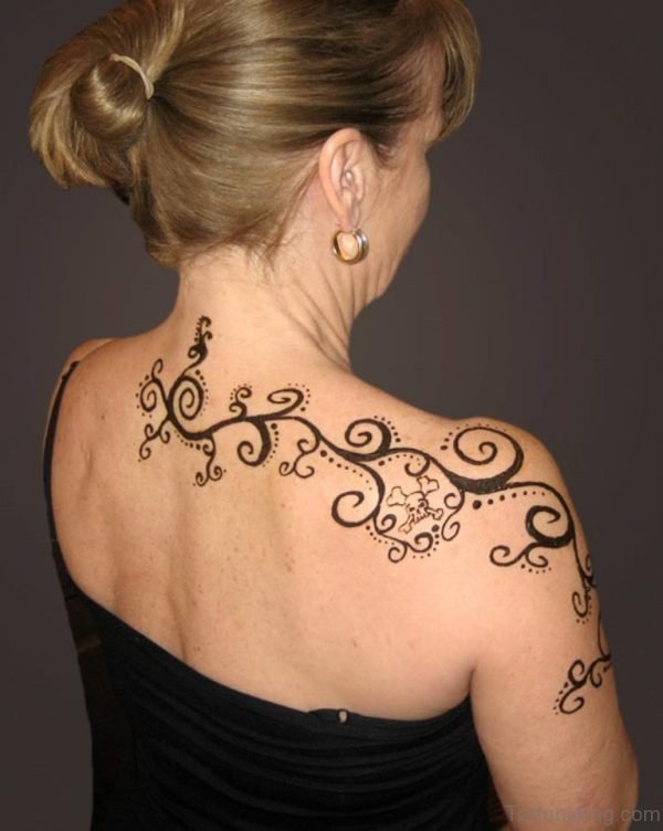 Wonderful Layer Pattern Tattoo
