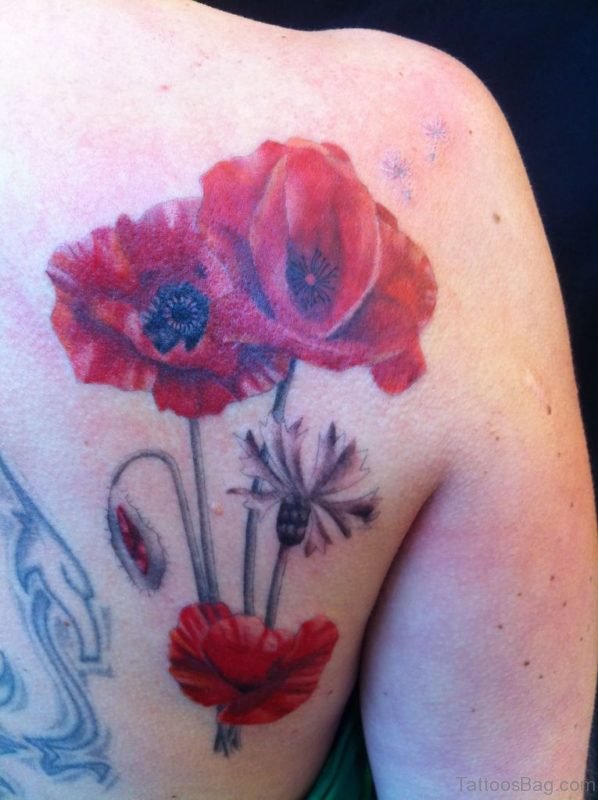 Wonderful Poppy Tattoo