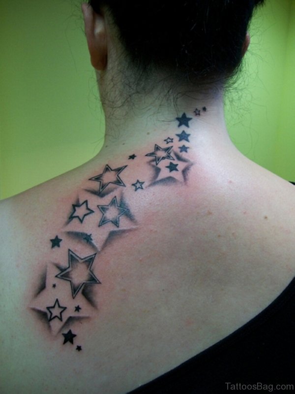 Wonderful Stars Designer Tattoo
