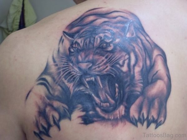 Wonderful Tiger Tattoo Design