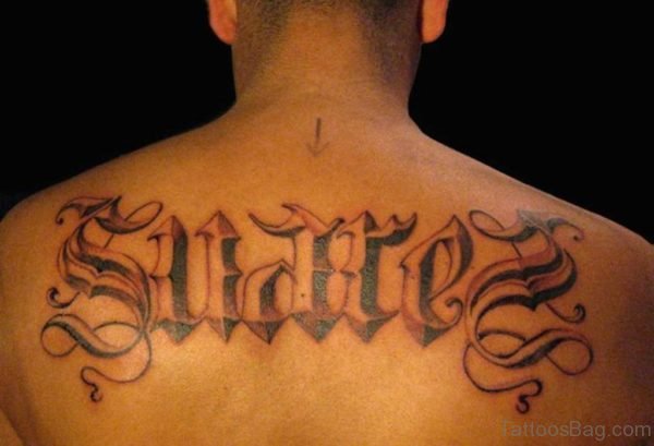 Wording Tattoo 