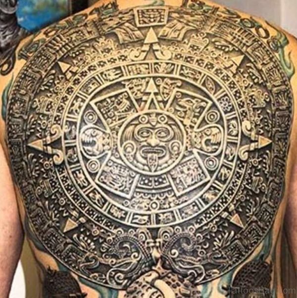 Cultural Aztec Tattoo