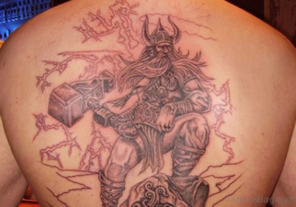 Viking Hammer Tattoo