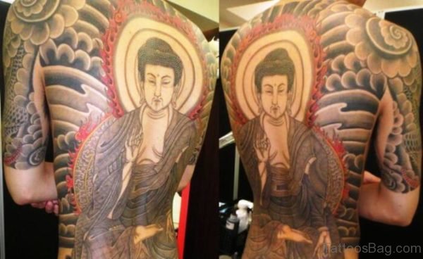 Adorable Buddha Tattoo Design 1