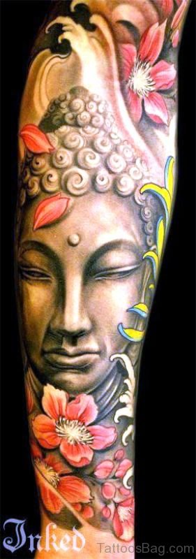Adorable Buddha Tattoo Design