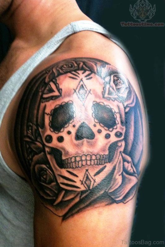 Adorable Skull Tattoo