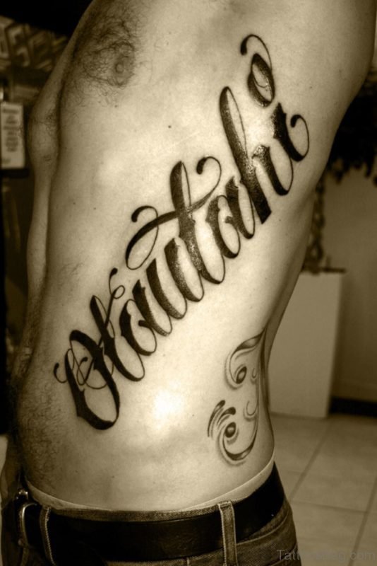 Amazing Ambigram Tattoo Design