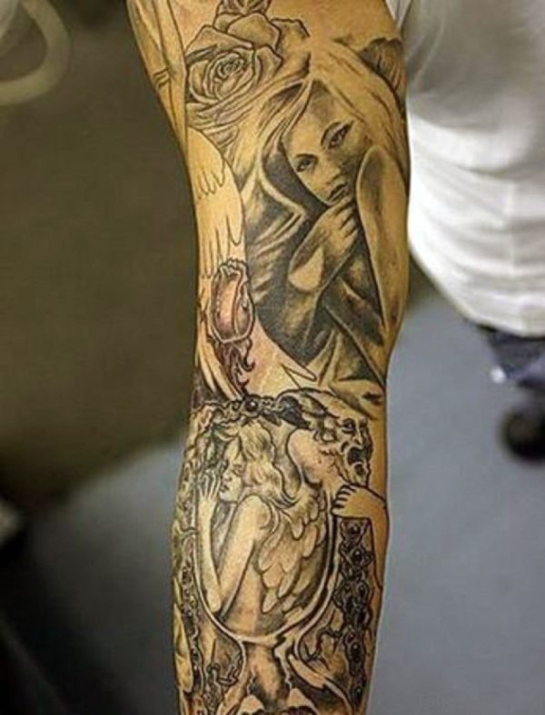 Amazing Angel Tattoo 