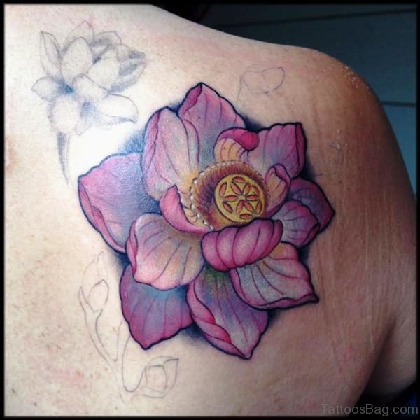 Amazing Flower Tattoo 