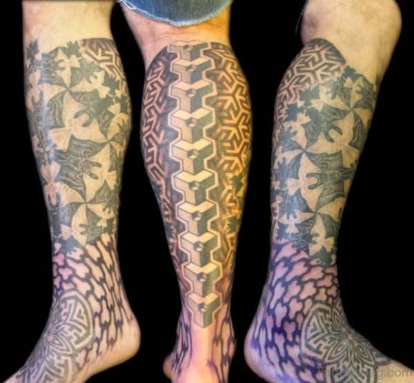 Amazing Geometric Tattoo 