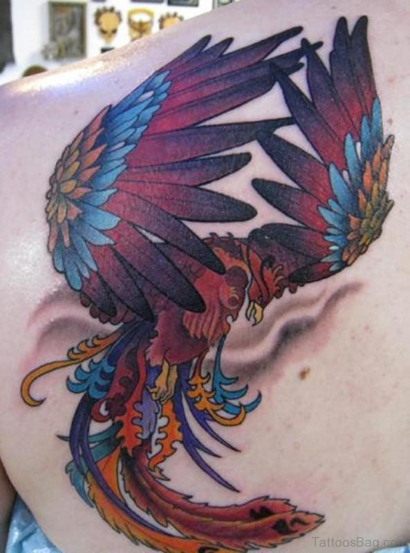 Amazing Phoenix Tattoo Design