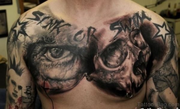 Amazing Skull Tattoo