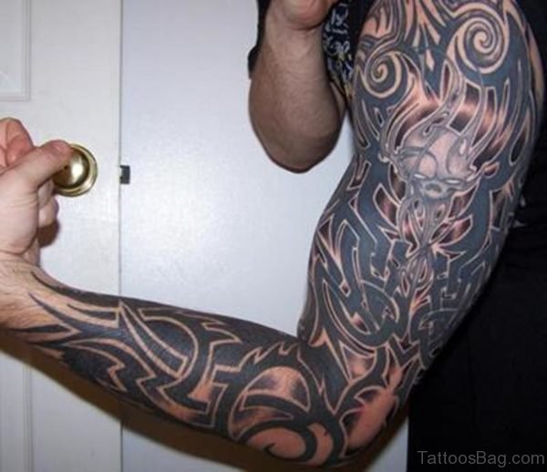 Amazing Tribal Tattoo 