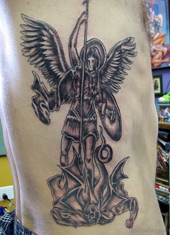 Angel Vs Devil Tattoo