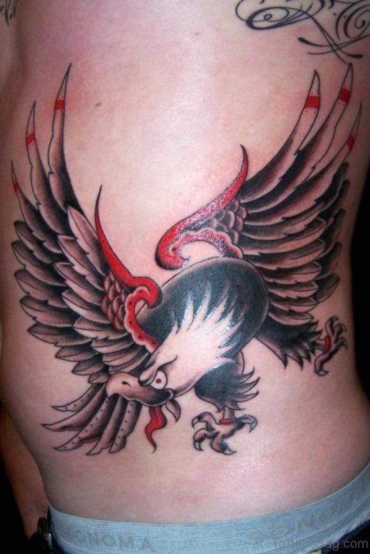 Angry Eagle Tattoo