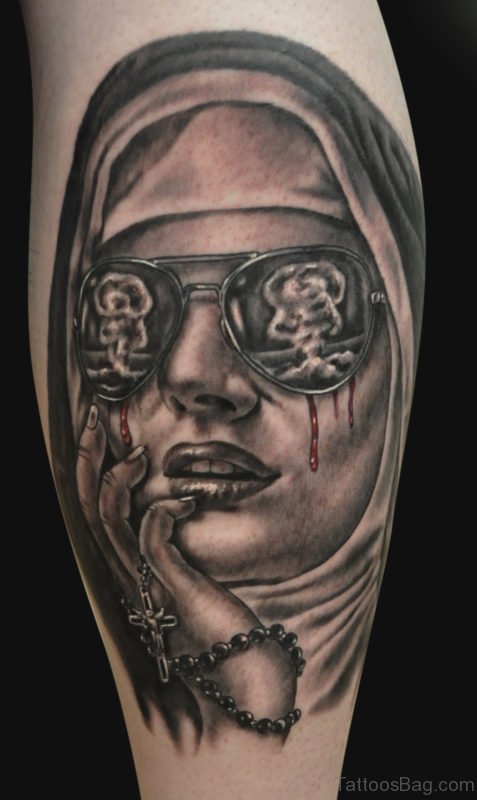 Apocalyptic Nun Tattoo