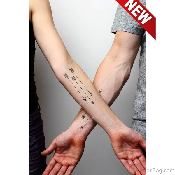 Arrows Tattoos On Arms 
