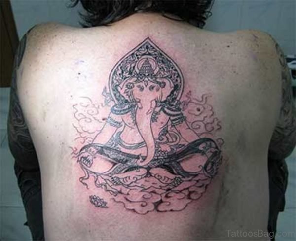 Asian Ganesha Tattoo