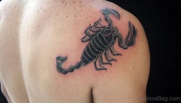 Attractive Scorpion Tattoo 