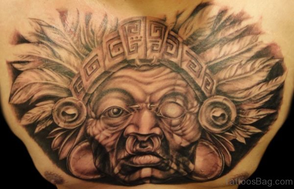 Attractive Aztec Tattoo