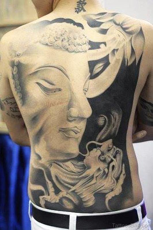 Attractive Buddha Tattoo Design 1