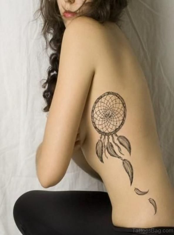 Attractive Dreamcatcher Tattoo