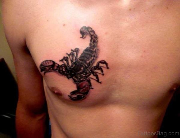 Attractive Scorpion Tattoo