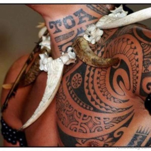 Attractive Tribal Tattoo Design