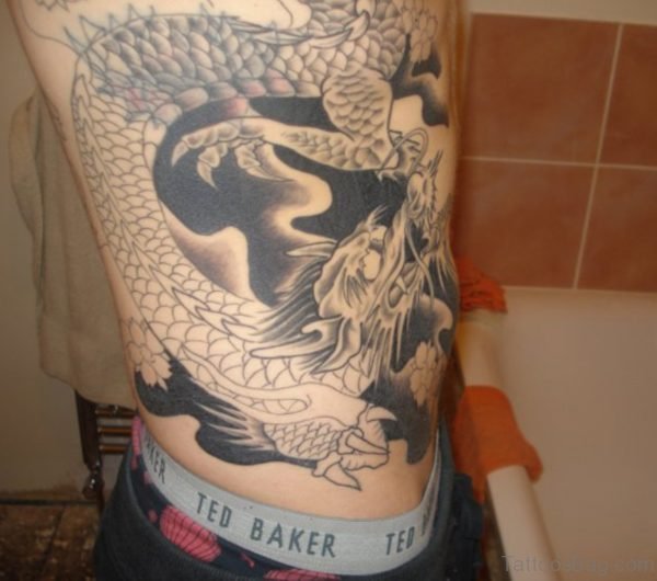 Aweosme Dragon Tattoo Design
