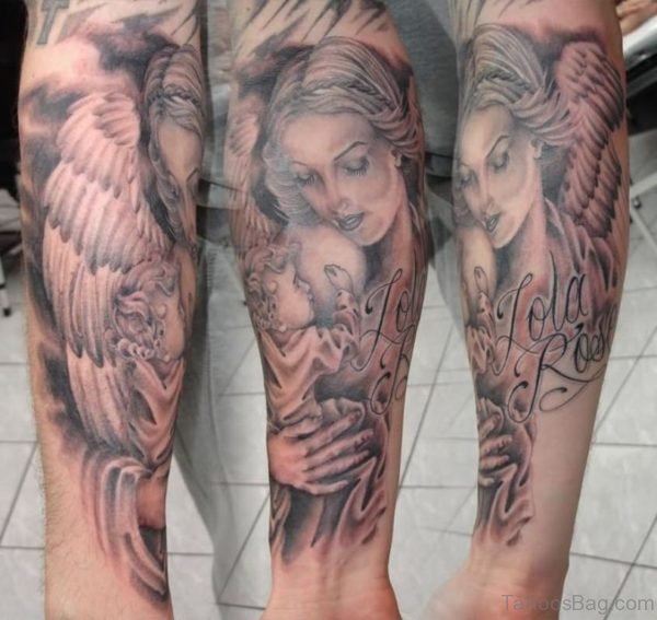 Awesome Angel Tattoo 