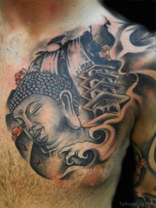 Awesome Buddha Tattoo 