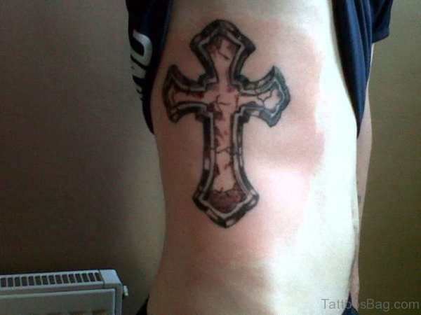 Awesome Cross Tattoo Design