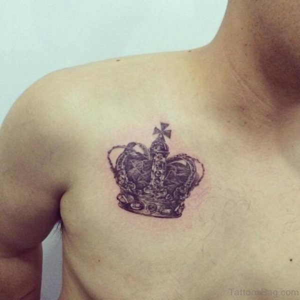 Awesome Crown Tattoo Design