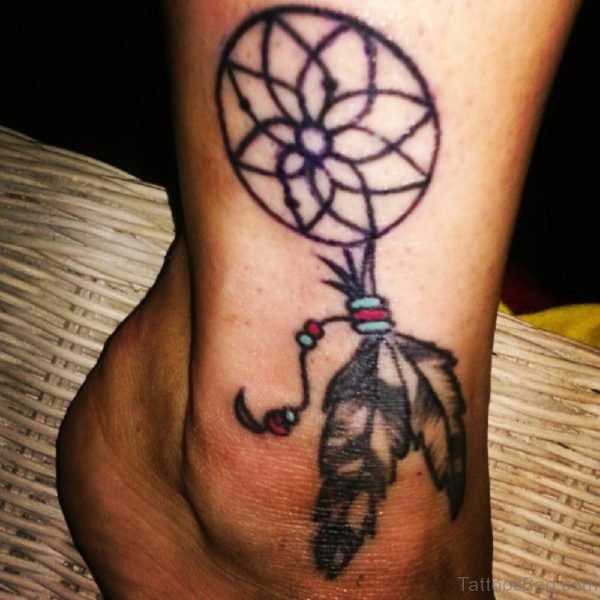 Awesome Dreamcatcher Tattoo Design