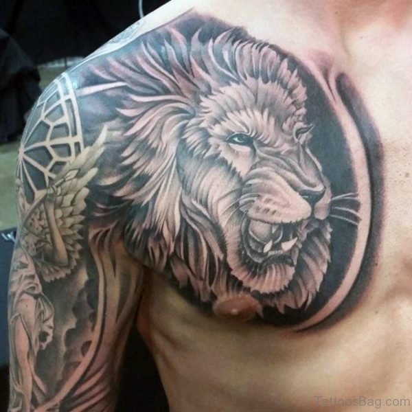 Awesome Lion Tattoo