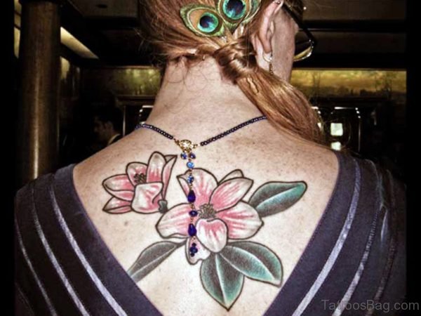 Awesome Magnolia Tattoo