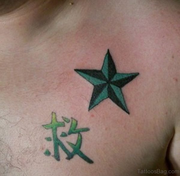 Awesome Nautical Star Tattoo