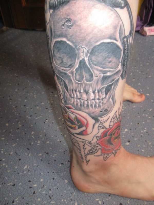 Awesome Skull Tattoo 