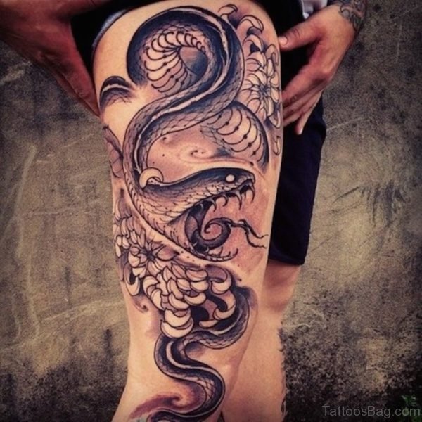 Awesome Snake Tattoo 