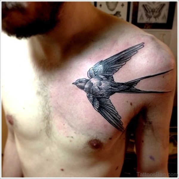 Awesome Swallow Tattoo