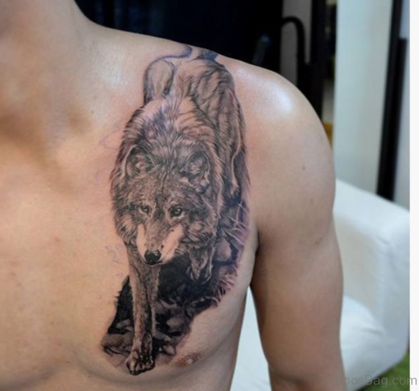 Awesome Wolf Tattoo