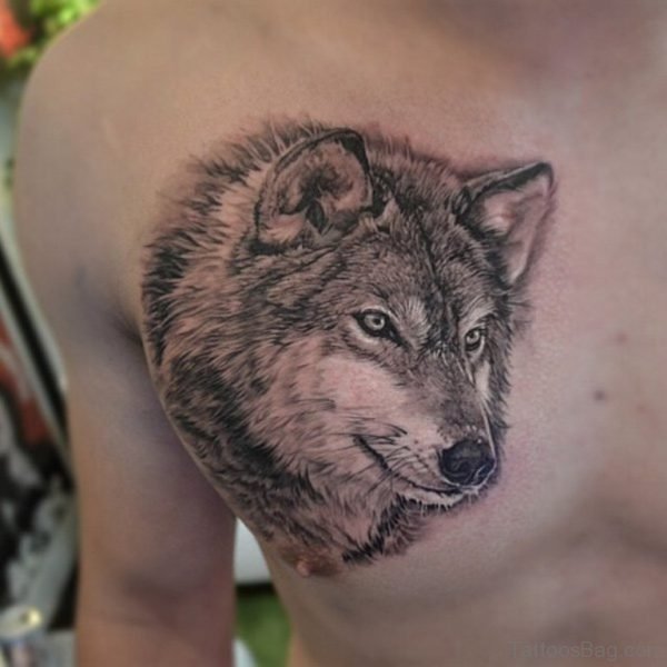 Awesoome Wolf Tattoo