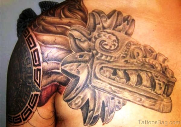 Aztec Feathered Serpent 