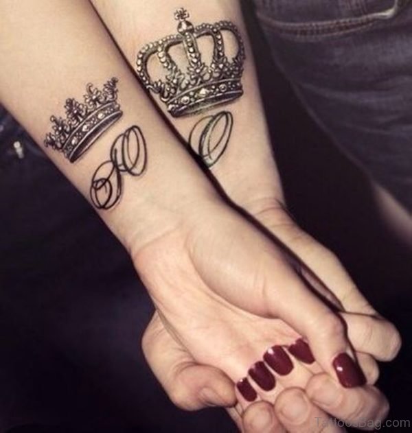 Beautiful Crown Tattoo