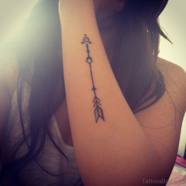 Beautiful Arrow Tattoo