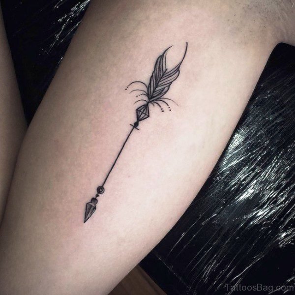 Beautiful Arrow Tattoo On Arm