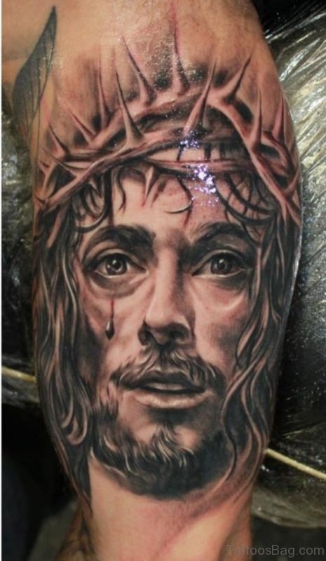 Beautiful Jesus Tattoo