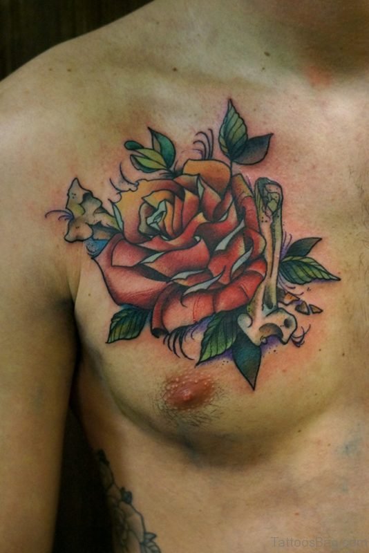 Beautiful Rose Tattoo
