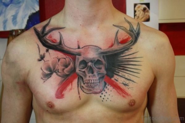 Beautiful Skull Tattoo Design
